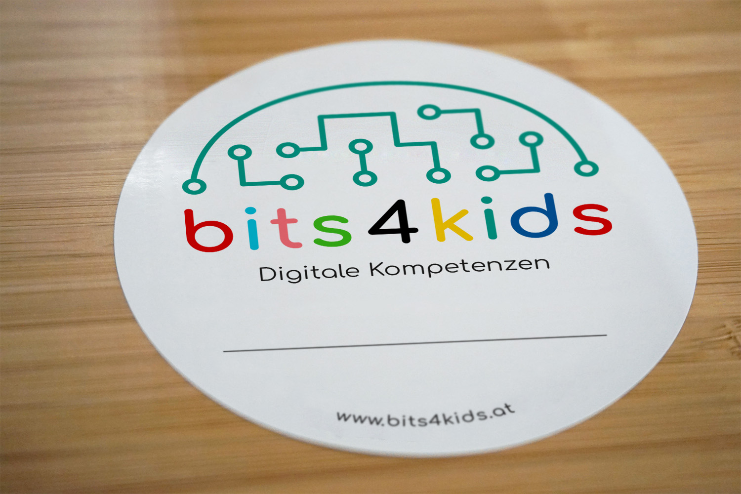 bits4kids Logo Sticker